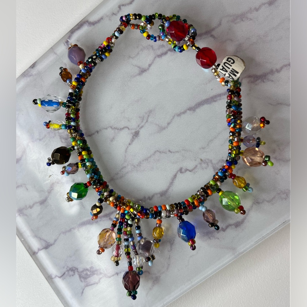 Japanned Multi Glass Rhinestones Beautiful bracelet new
